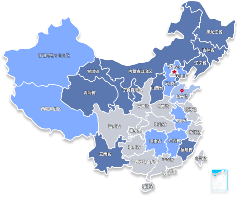 中国地图